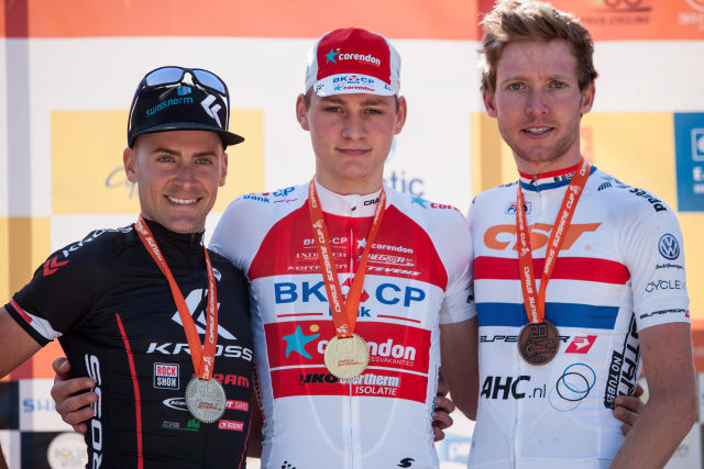 Stupně vítězů muži - Sunshine Cup 2016, 2. etapa Afxentia