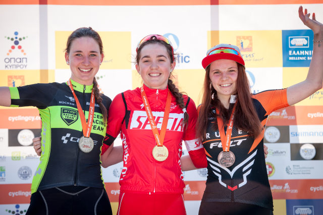 Adéla Šafářová vyhrála i druhou etapu Afxentia Stage Race 2016