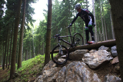 Nově vznikající okruh XCO na Merida Bike Vysočina 2010
