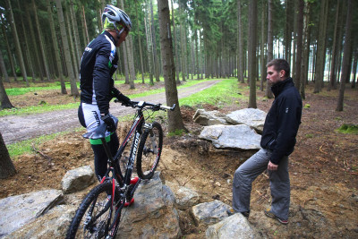 Nově vznikající okruh XCO na Merida Bike Vysočina 2010