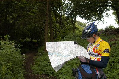 Bikeři v Křivoklátsku