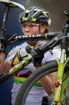 Irina Kalentieva vítězí