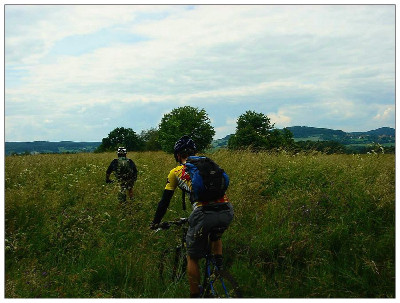 Bikeři v Křivoklátsku