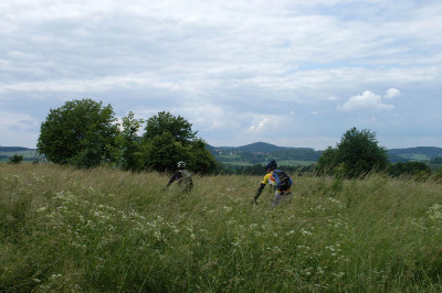 Bikeři v Křivoklátsku