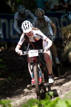 Johanna Techt v souboji s Pauline Prevot