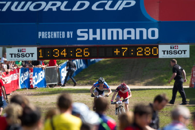 Radek Polnický spurtuje o 22. místo