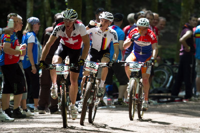 vedoucí skupinka juniorů