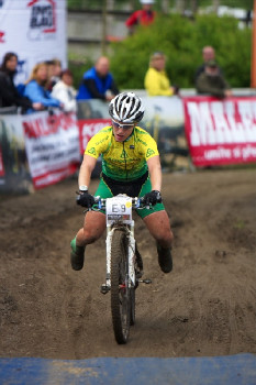 Pavla Havlíková v cíli