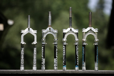 Manitou elastomerové retro vidlice