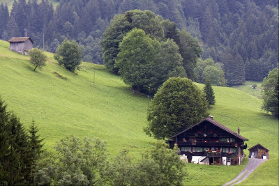 Rozhled do údolí byl celkem fan