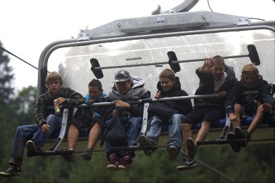 Fandilo se i z lanovky