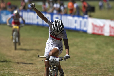 Maja Wloszczowska vítězí