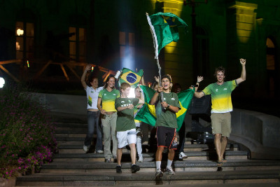 zahájení mistrovství světa MTB 2010 v Quebecu