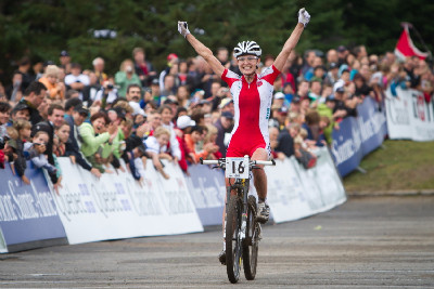 Maja Wloszczowska vítězí