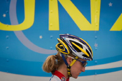 Catherine Pendrel před startem