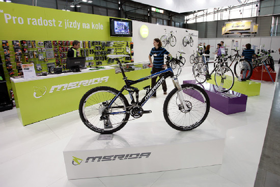 Bike Brno stánky 2011