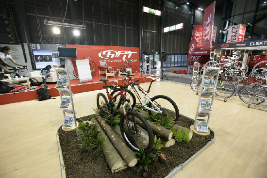 Bike Brno stánky 2011