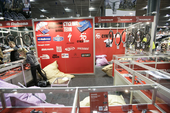 Bike Brno stánky 2011