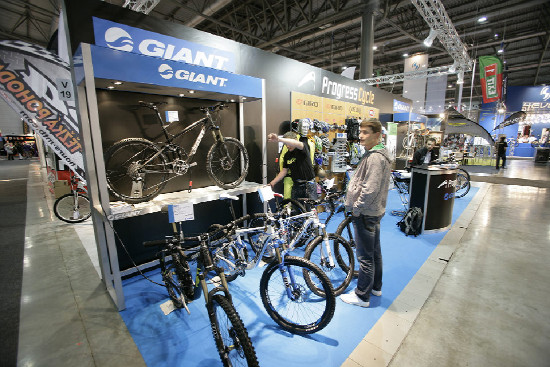 Bike Brno stánky 2011