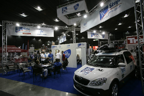 Bike Brno stánky 2011