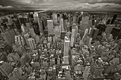  Pohled z Empire State Building na sever