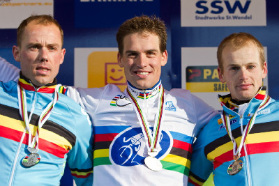 1. Štybar, 2. Nys, 3. Pauwels