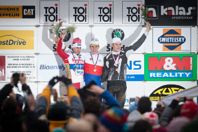 1. Štybar, 2. Zlámalík, 3. Kulhavý