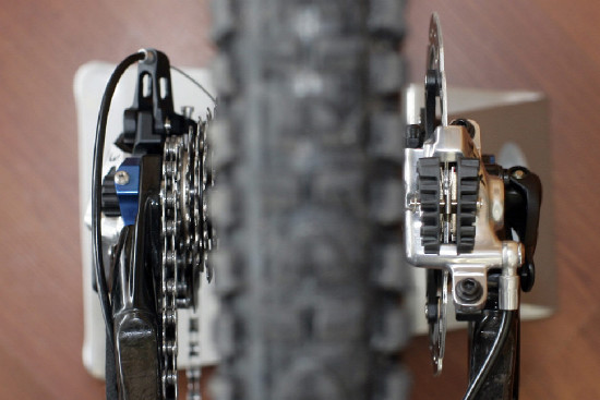 Shimano XTR s lockoutem 2012