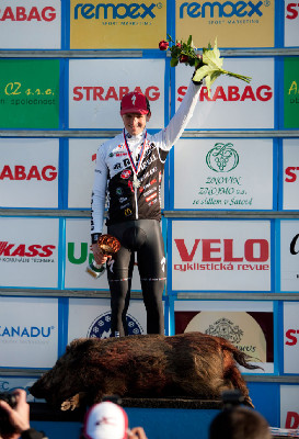 Jan Škarnitzl a jeho vítězný úlovek, bude se zelim i se šípkovou