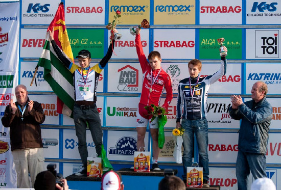 vyhlášení kategorie juniorů