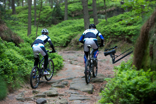 backstage natáčení s Birelem