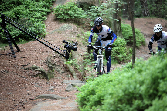 backstage natáčení s Birelem