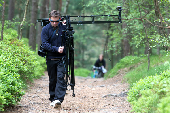 backstage natáčení s Birelem