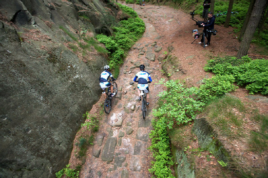 backstage natáčení s Birelem