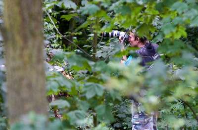 - Michal Červený při práci