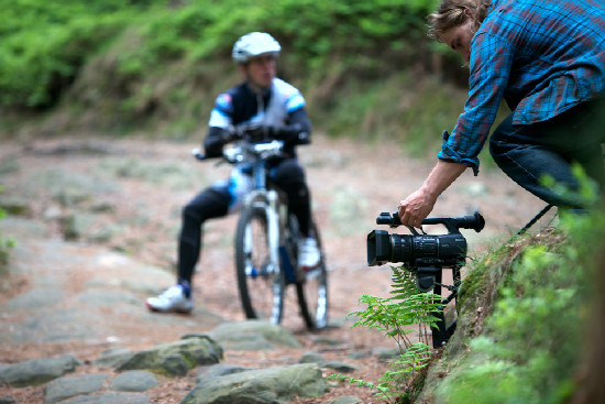 backstage natáčení s Birelem