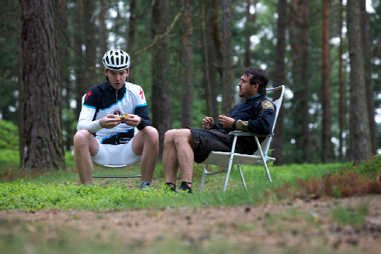 backstage natáčení s Birelem