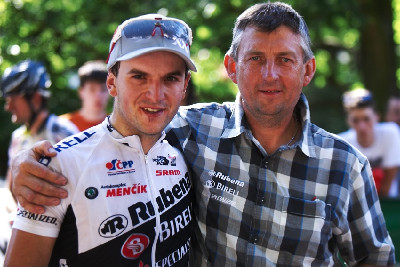 Vítěz s manažerem 