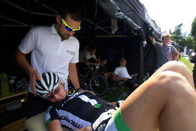  Pavlína Šulcová těsně před startem