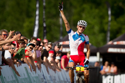 Jaroslav Kulhavý vítězí 