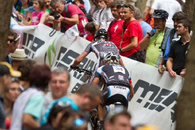 Geoff Kabush a Jeremy Horgan Kobelski