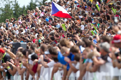 závod horských kol...