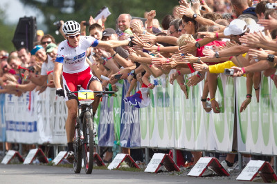 Fotogalerie: Světový pohár XC #6 Nové Město - Elite