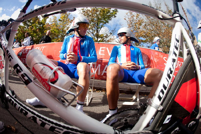 Chyba a Moflar před časovkou