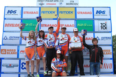 Stupně vítězů - tým Remerx Cycling Kolín