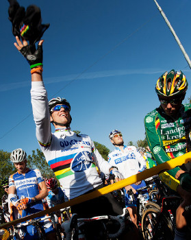 Zdeněk Štybar na startu