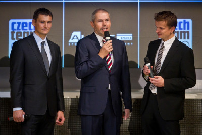 Marek Eben a majitelé firmy Alpine Pro