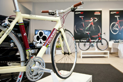 Petr Benčík & Colnago showroom
