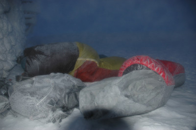 trénink - bivak na Sněžce