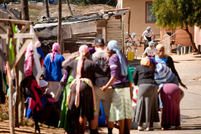 start závodu profesionálů